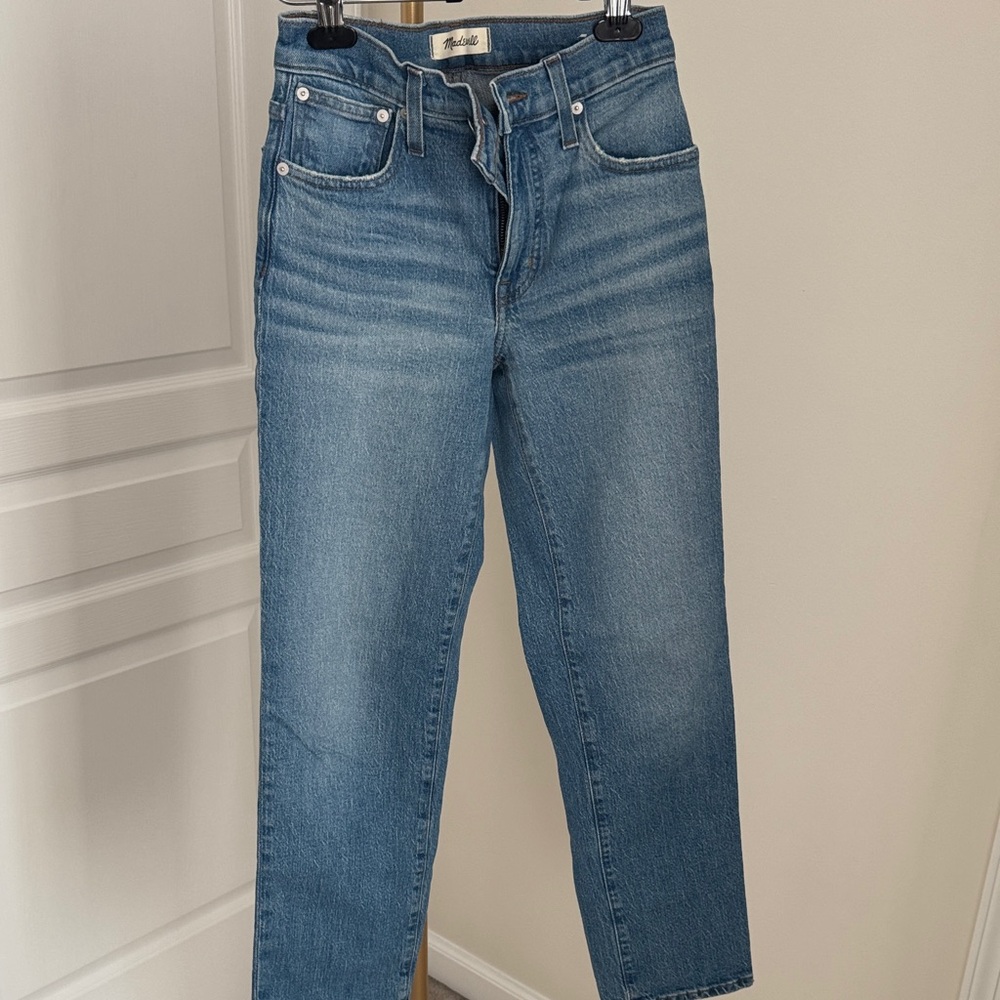 Madewell Men's Straight Blue Jeans